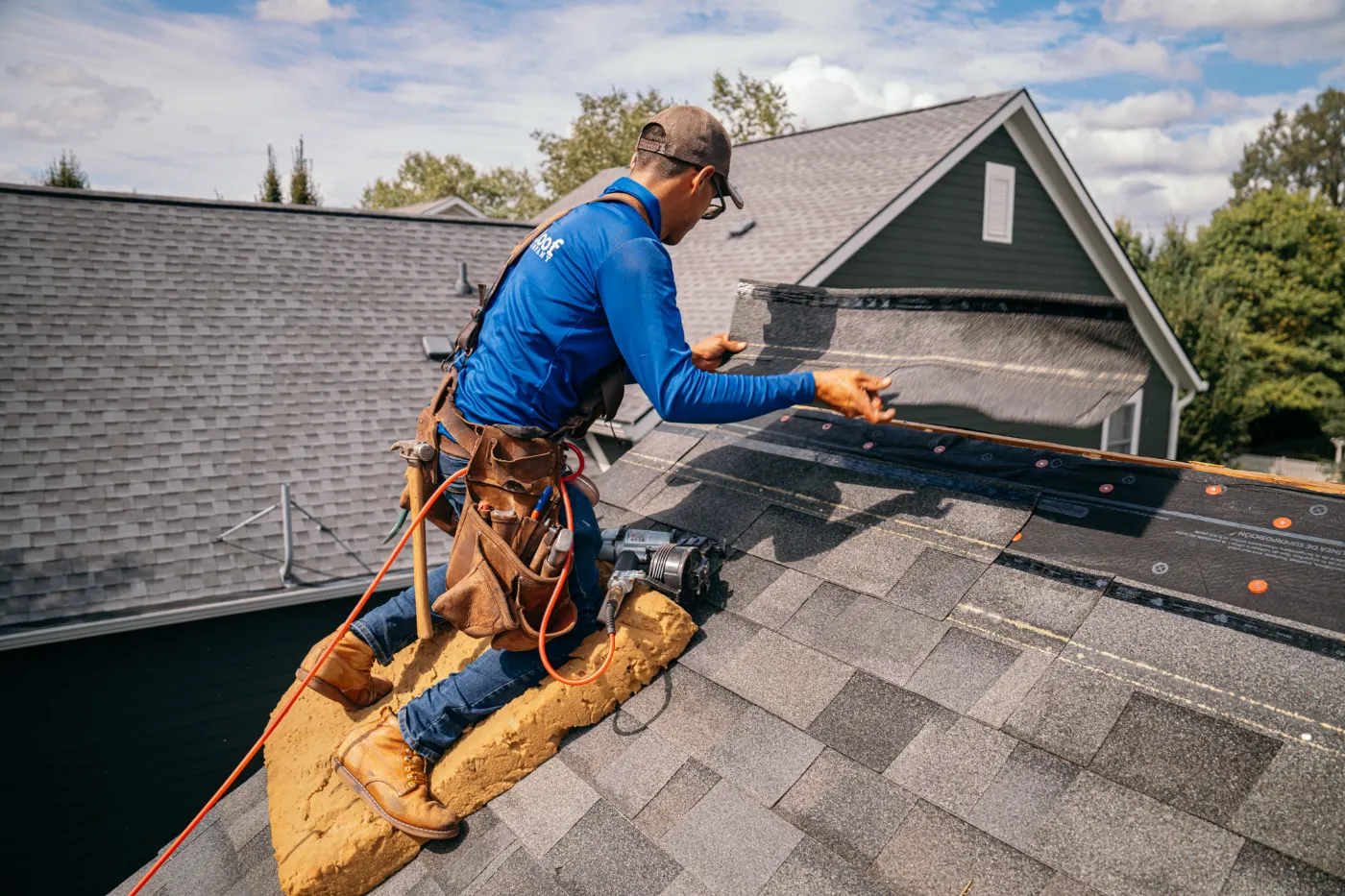 Roofing by Oaktown Roofing near Danville, IN