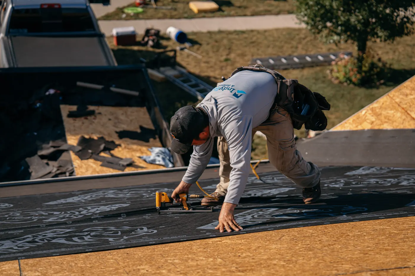 Flashing and seam work in Oaktown